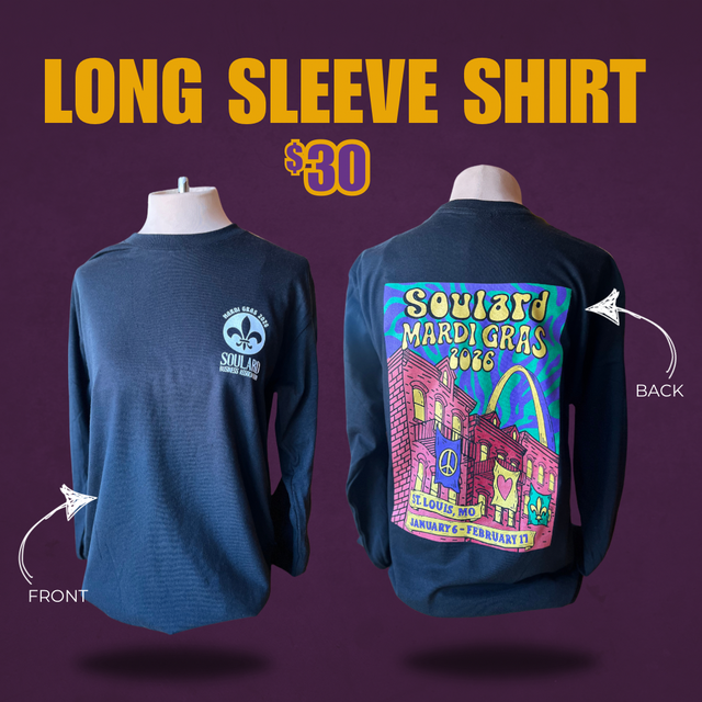 清春 LOCAL APPLAUSE MARDIGRAS パーカーXL Mardi Gras Fleur De Lis Hoodie - Mardi Gras Apparel